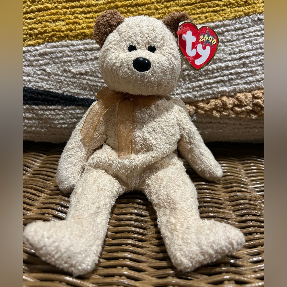 2/$30⚡️- TOY | TY Beanie Baby Huggy the bear 2000
